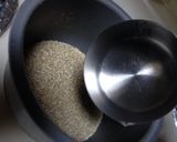 炊飯器でサツマイモ入りキノア(キヌア)作り方1写真