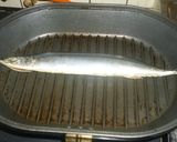 パパの丸干しサンマ焼き①作り方1写真