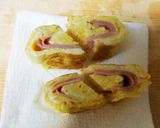 簡単お弁当☆ハート卵焼き☆可愛いよ☆作り方7写真