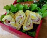 簡単お弁当☆ハート卵焼き☆可愛いよ☆作り方8写真