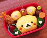 キャラ弁☆クマちゃん オムライス弁当作り方4写真