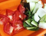 あさりとトマトのクリームパスタ作り方1写真