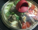 あさりとトマトのクリームパスタ作り方4写真