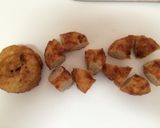 ヘルシー♪おかゆぱんでミートボール風♪作り方2写真