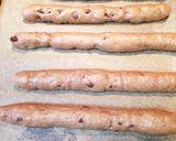 キャロブ入り♪チョコチップスティックパン作り方7写真