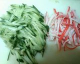 そうめんサラダ作り方2写真