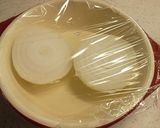 レンジで♪新玉ねぎのバジルマヨチーズ作り方3写真