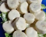 生バナナキーモーソースサラダトースト！作り方8写真