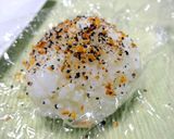 味塩胡椒+ガーリックで焼肉用おにぎり作り方3写真