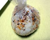 味塩胡椒+ガーリックで焼肉用おにぎり作り方4写真