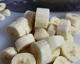 生バナナキーモーソースサラダトースト！作り方2写真