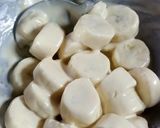 生バナナキーモーソースサラダトースト！作り方5写真