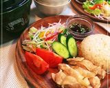 炊飯器で2品♡ナンプラー入♡チキンライス作り方5写真