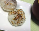 味塩胡椒+ガーリックで焼肉用おにぎり作り方5写真
