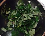 天然ヨモギでヨモギパン作り方1写真