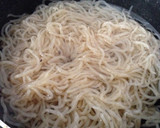 きのこと糸こんのさっぱりガーリック炒め作り方1写真