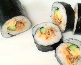 キンパ(韓国風のり巻き)っぽい 太巻き作り方14写真