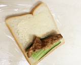 お弁当に食べやすい！二つ折りサンドイッチ作り方2写真