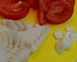 ✿豚肉と筍とトマトの大蒜醤油炒め✿作り方2写真