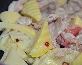 ✿豚肉と筍とトマトの大蒜醤油炒め✿作り方5写真