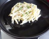 ストウブで筍とじゃが芋のガレット作り方4写真