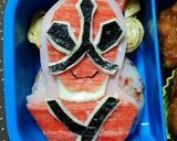 キャラ弁 シンケンレッド 松坂桃李作り方8写真