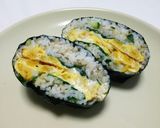 キュウリご飯と卵焼きおにぎらず作り方4写真