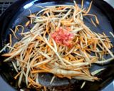 塩トマトで♪きんぴらゴボウ✿作り方4写真