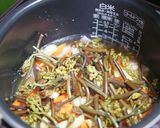 わらびの炊き込みご飯作り方4写真