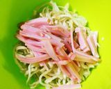 切り干し大根の中華風酢の物作り方3写真