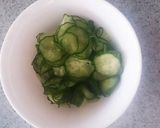 ぱっと!簡単。ささみときゅうりのもずく酢作り方3写真