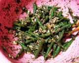 ツナ＆チーズが合う♪インゲンのごま和え☆作り方10写真