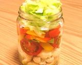 うめ茶でジャーサラダ作り方3写真