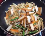 学校給食で作っていた「五目きんぴら」作り方3写真