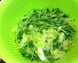 学校給食アレンジ春野菜たっぷりサラダ作り方1写真