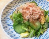 春キャベツ簡単浅漬け♪鰹節・ゴマで美味♪作り方3写真