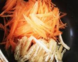 時短！人参と油揚げの煮物作り方4写真