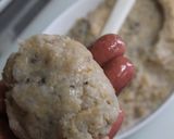 ぷりぷり海老とれんこんハンバーグ作り方7写真