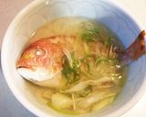 体に優しい鯛のお吸い物作り方3写真