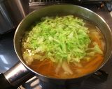 春キャベツと人参の中華風スープ作り方4写真