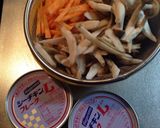 ツナと野菜の炊き込みご飯作り方2写真