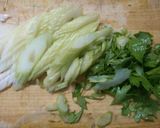 セロリ アスパラ 玉ねぎの ケチャ煮込み作り方4写真