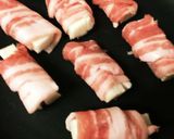簡単美味しい豚餅巻き作り方2写真