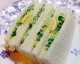 キューカンバーサンドイッチ（胡瓜）作り方5写真