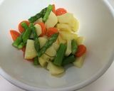 簡単☆ゴロゴロ野菜のタルティーヌ作り方5写真