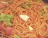 焼きそばアレンジ！ガーリックバター作り方5写真
