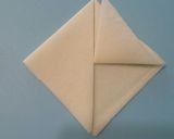 子供の日にも☆春巻きの皮でかぶとを折ろう作り方3写真