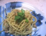 ごまの風味たっぷり♪サバ☆ゴマ☆パスタ作り方3写真