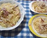 春キャベツの濃厚豆乳味噌パスタ✿ღ作り方16写真