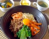 茹でて焼いて和えるだけ！簡単ビビンバ作り方5写真